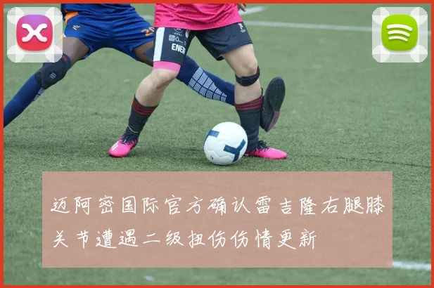 迈阿密国际官方确认雷吉隆右腿膝关节遭遇二级扭伤伤情更新